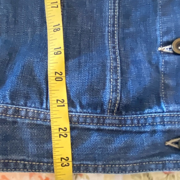 INC Embroidered Jean Jacket 0X/XL - Picture 7 of 7